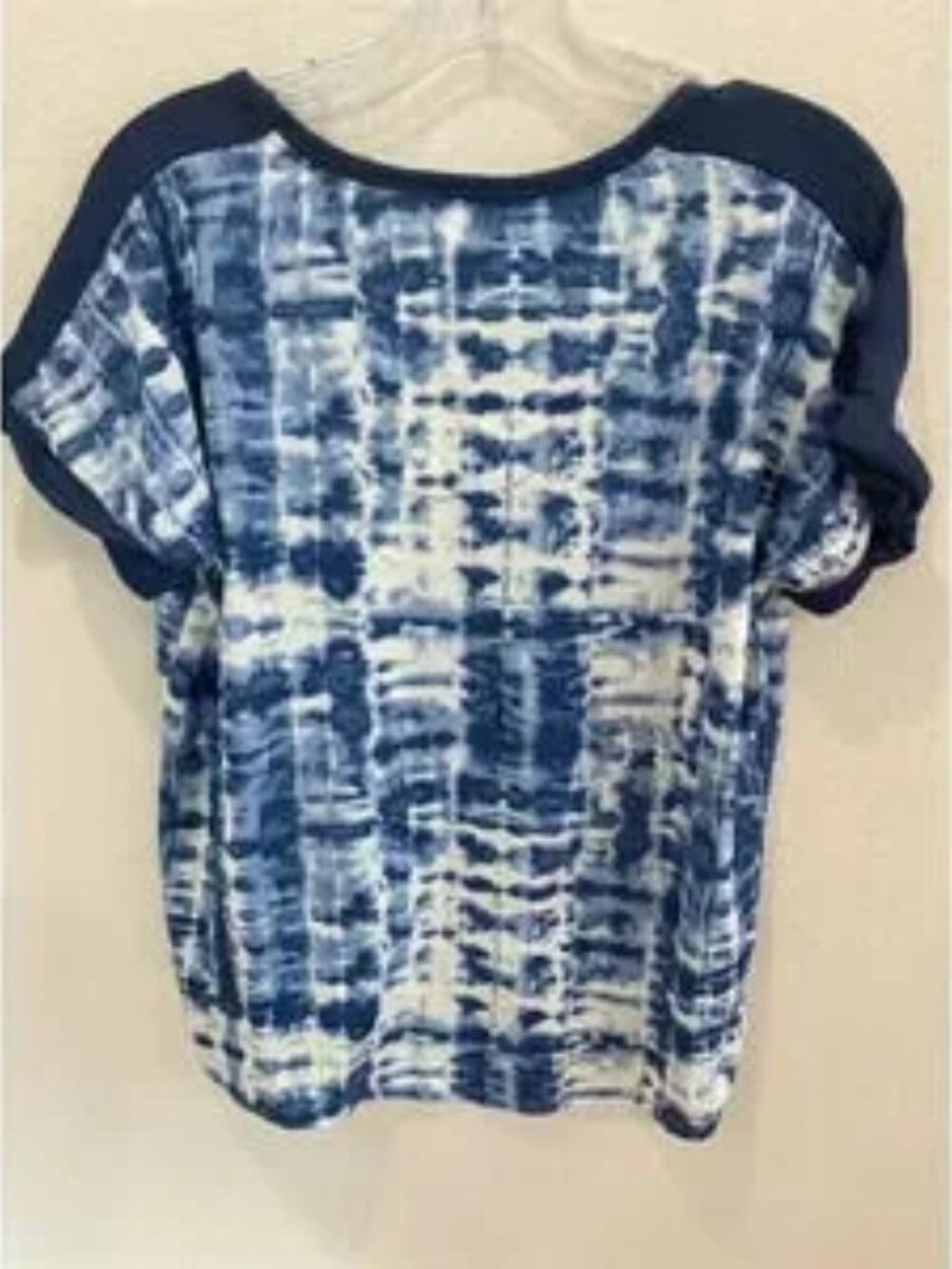 Women's Multicolor Tie-Dye T-Shirt Casual Short Sleeve - Picture 2 of 3